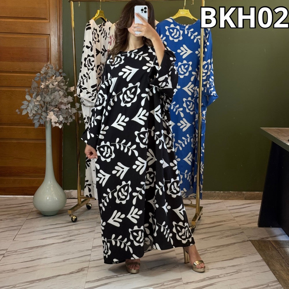 Robe Over size En lin