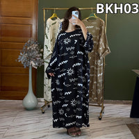 Robe Over size En lin