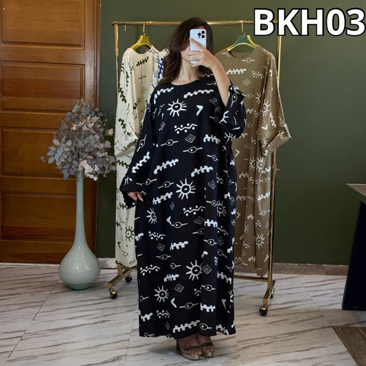 Robe Over size En lin