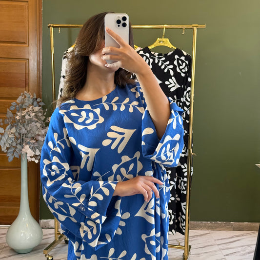 Robe OVER SIZE  En LIN (BKH02)