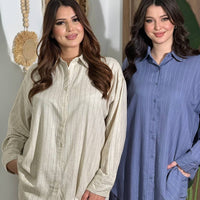 Ensemble "Lina" – Élégance & Confort en Lin